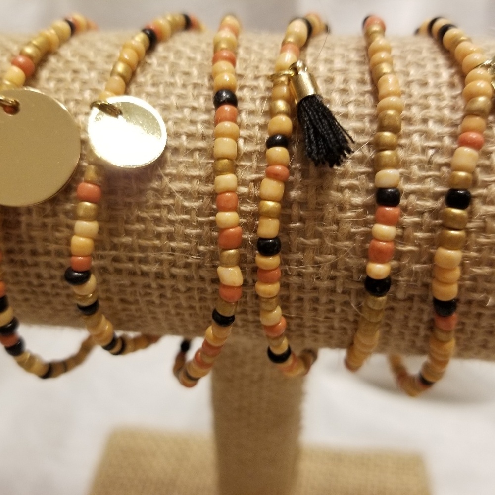 Handmade stretch bracelets - Picture 4 of 7